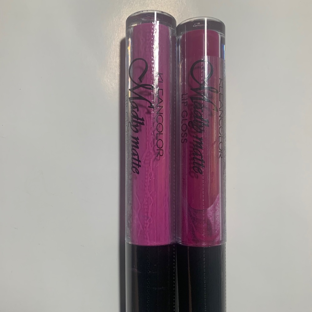 Kleancolor madly matte lip gloss duo